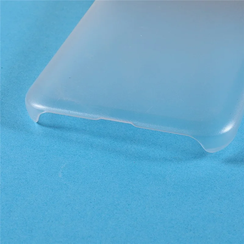 For Motorola Moto G31/G41 Anti-fall Rubberized Finish Hard PC Cell Phone Case Shell Protector - Transparent