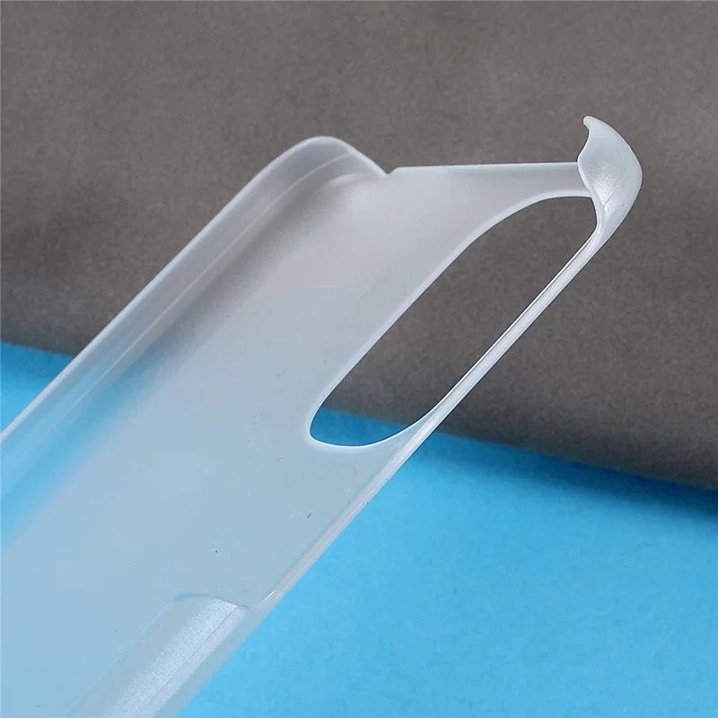 For Motorola Moto G31/G41 Anti-fall Rubberized Finish Hard PC Cell Phone Case Shell Protector - Transparent