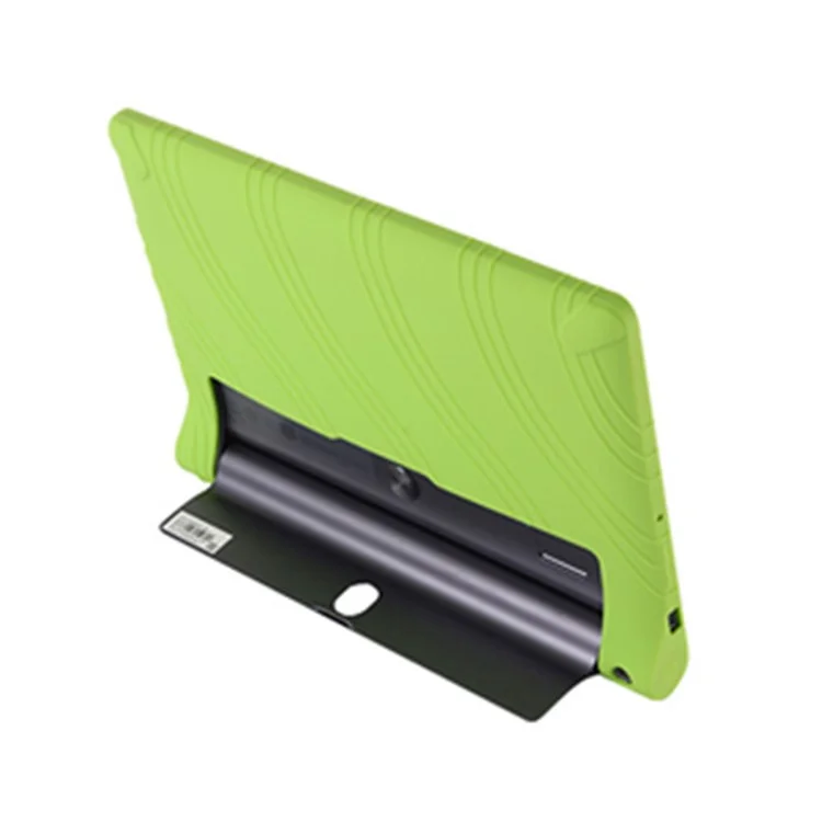 Funda protectora de silicona suave a prueba de golpes y caídas para la Lenovo Yoga Tab 3 Pro de 10 pulgadas, modelo X90F - Verde