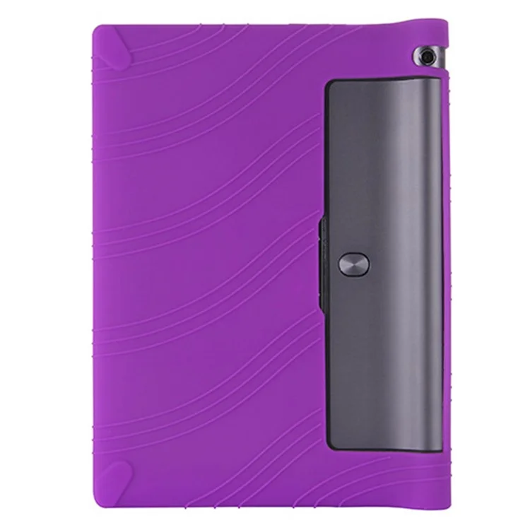 For Lenovo Yoga Tab 3 10 T3-X50/YT3-X50F/YT3-X50M/YT3-X50L Anti-scratch Soft Silicone Tablet Case Shell - Purple