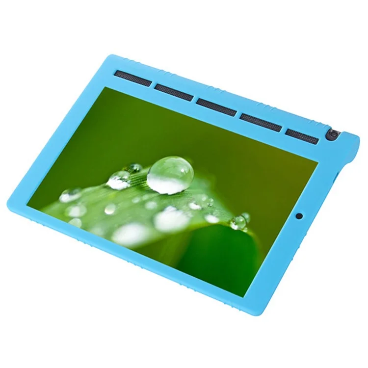 For Lenovo Yoga Tab 3 10 T3-X50/YT3-X50F/YT3-X50M/YT3-X50L Anti-scratch Soft Silicone Tablet Case Shell - Purple