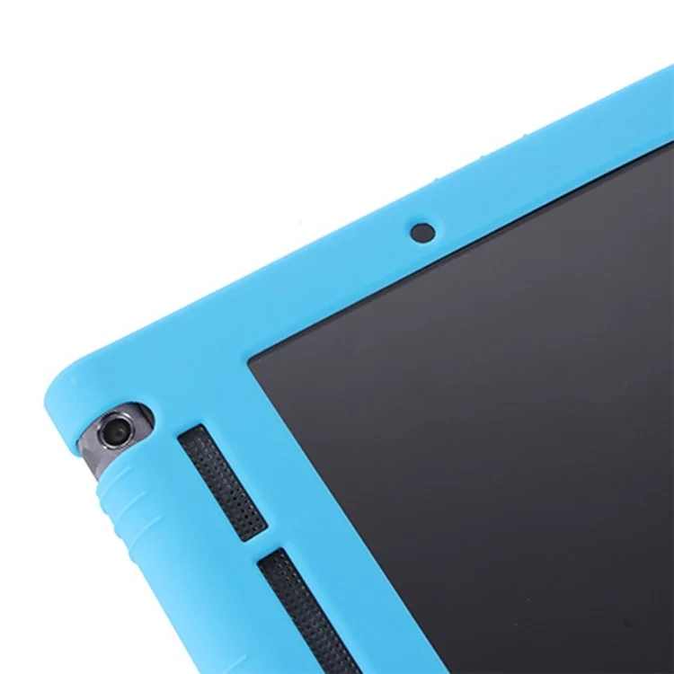 For Lenovo Yoga Tab 3 10 T3-X50/YT3-X50F/YT3-X50M/YT3-X50L Anti-scratch Soft Silicone Tablet Case Shell - Purple