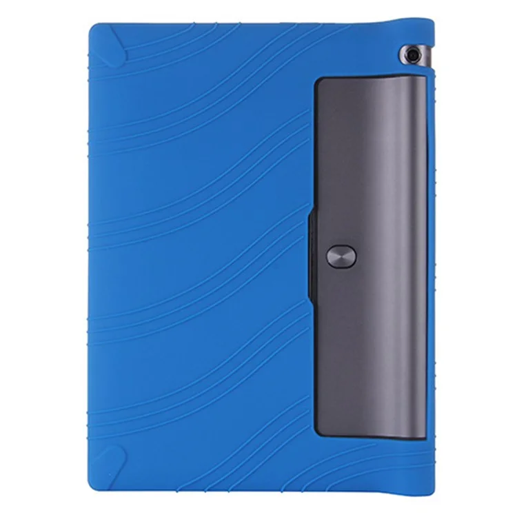 For Lenovo Yoga Tab 3 10 T3-X50/YT3-X50F/YT3-X50M/YT3-X50L Anti-scratch Soft Silicone Tablet Case Shell - Dark Blue