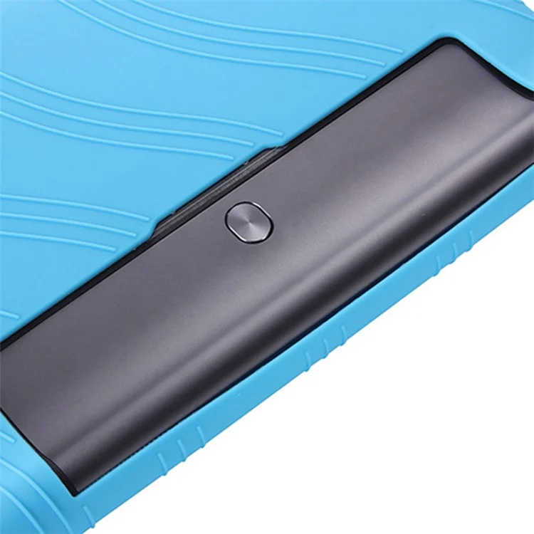 For Lenovo Yoga Tab 3 10 T3-X50/YT3-X50F/YT3-X50M/YT3-X50L Anti-scratch Soft Silicone Tablet Case Shell - Dark Blue