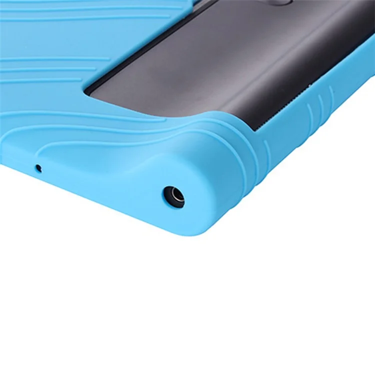 For Lenovo Yoga Tab 3 10 T3-X50/YT3-X50F/YT3-X50M/YT3-X50L Anti-scratch Soft Silicone Tablet Case Shell - Dark Blue