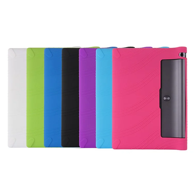 For Lenovo Yoga Tab 3 10 T3-X50/YT3-X50F/YT3-X50M/YT3-X50L Anti-scratch Soft Silicone Tablet Case Shell - Dark Blue