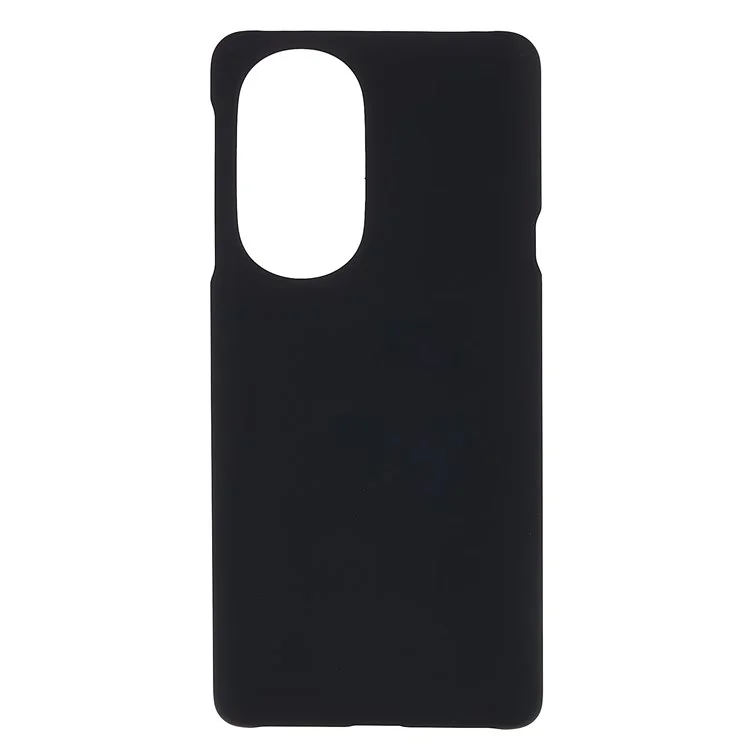 Für Motorola Edge X30 Glossy Surface Mobiltelefon Tasche Tasche Rubberized Hard PC Anti-Scratch Schutzhülle - Schwarz