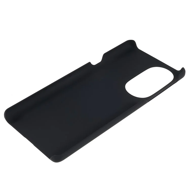 Für Motorola Edge X30 Glossy Surface Mobiltelefon Tasche Tasche Rubberized Hard PC Anti-Scratch Schutzhülle - Schwarz