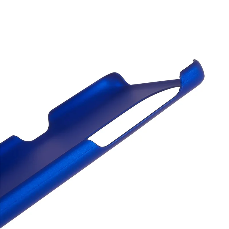 For Motorola Edge X30 Glossy Surface Mobile Phone Bag Case Rubberized Hard PC Anti-Scratch Protective Phone Cover - Blue