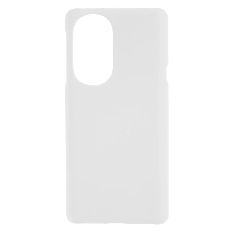 Pour Motorola Edge X30 Surface Brillante Sac De Téléphone Portable Case Caoutchouc Couverture De Protection Anti-rayures Du Disque Dur - Blanche