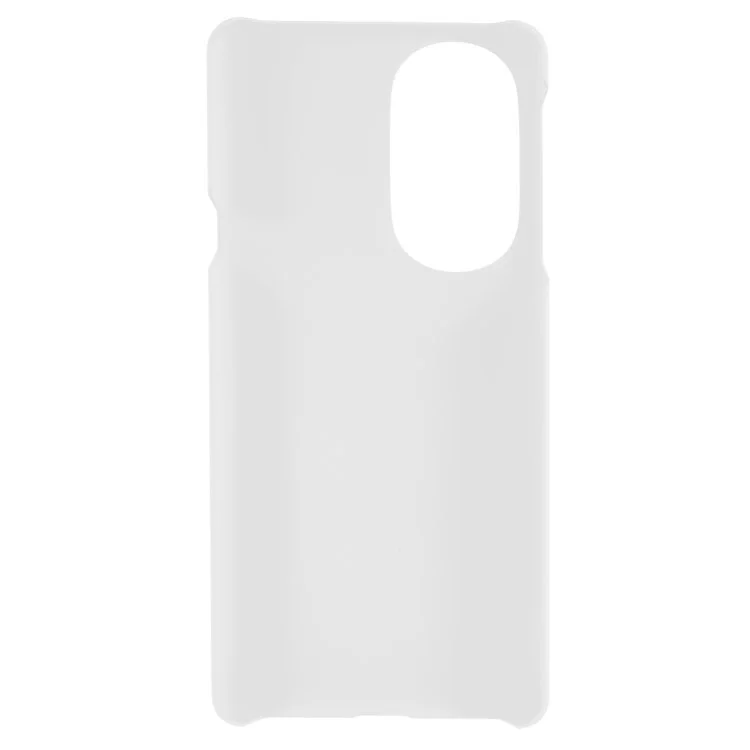 Pour Motorola Edge X30 Surface Brillante Sac De Téléphone Portable Case Caoutchouc Couverture De Protection Anti-rayures Du Disque Dur - Blanche