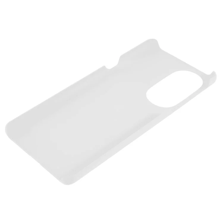 Pour Motorola Edge X30 Surface Brillante Sac De Téléphone Portable Case Caoutchouc Couverture De Protection Anti-rayures Du Disque Dur - Blanche