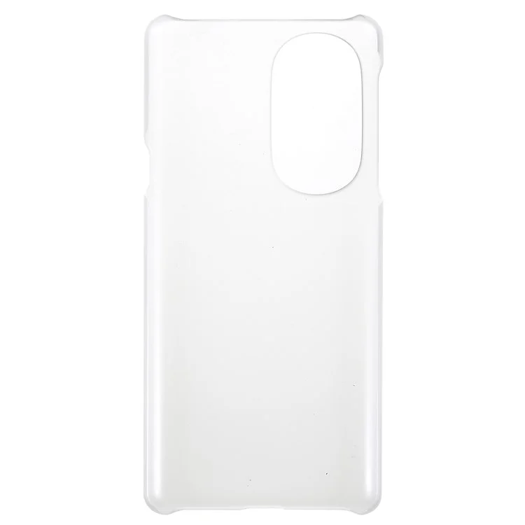 Para Motorola Edge X30 Glossy Surface Mobile Phone Bag Case Rubberized Hard PC Anti-Scratch Protective Phone Cover - Transparente