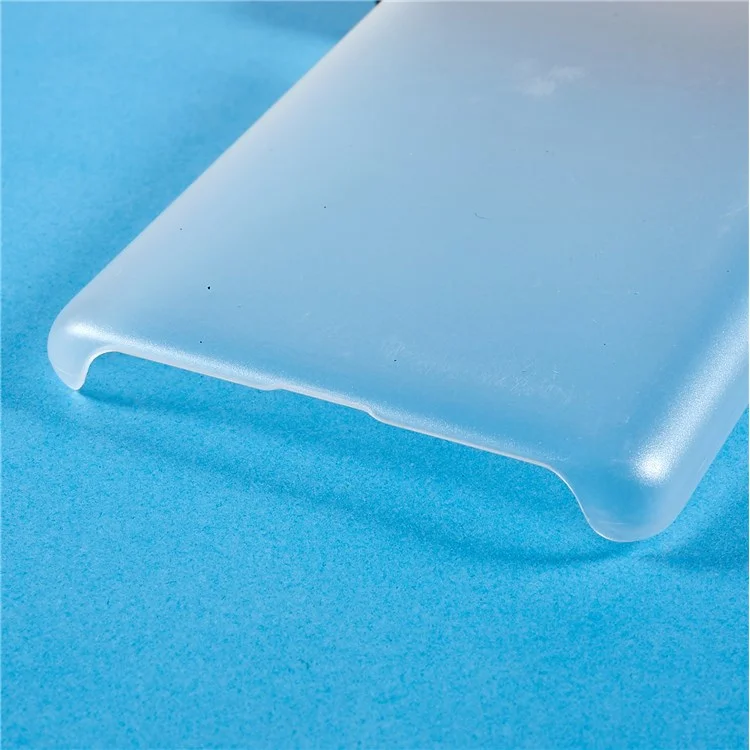 Para Motorola Edge X30 Glossy Surface Mobile Phone Bag Case Rubberized Hard PC Anti-Scratch Protective Phone Cover - Transparente