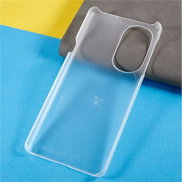 Para Motorola Edge X30 Glossy Surface Mobile Phone Bag Case Rubberized Hard PC Anti-Scratch Protective Phone Cover - Transparente