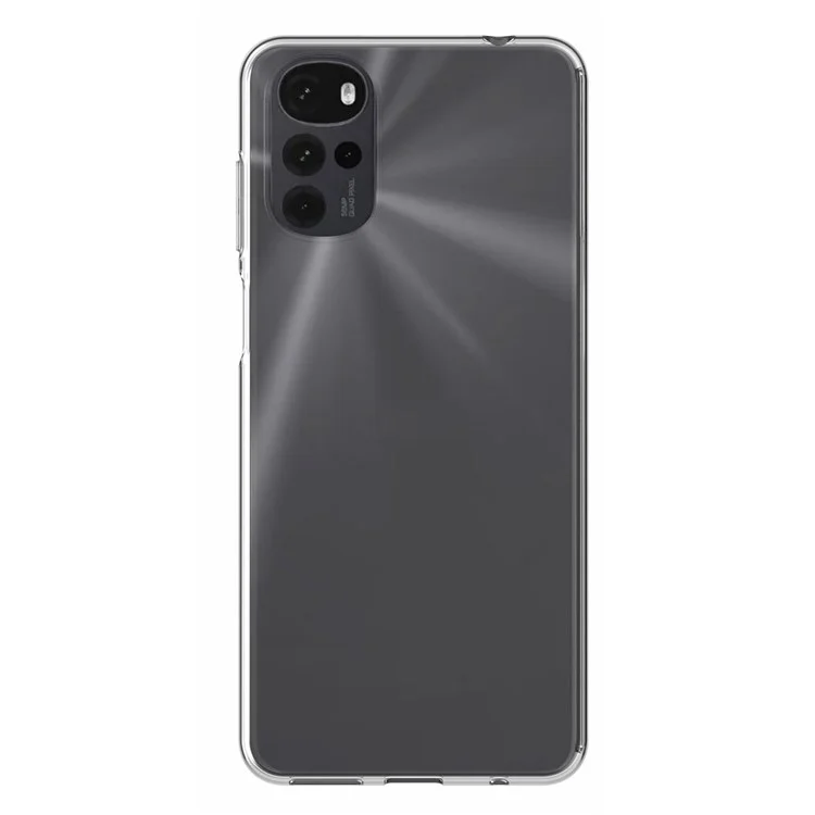 Pour Motorola Moto G22 4G 10pcs / Pack Clear Anti-watermark Flexible TPU Case de Téléphone Mobile Protecteur de Couverture de Téléphone Mobile