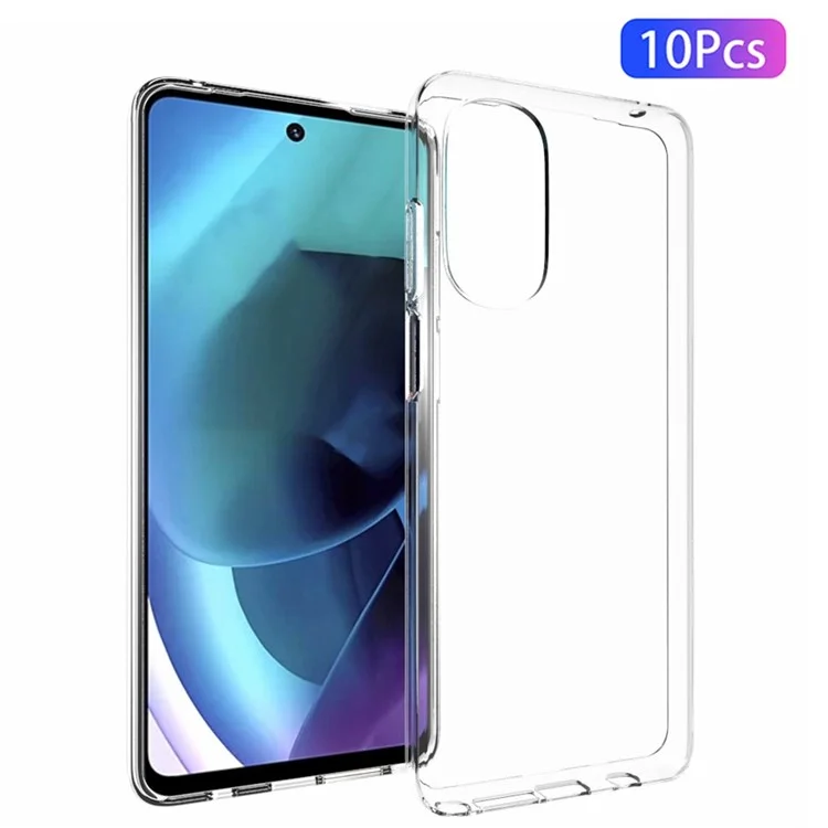 Pour Motorola Moto G Stylus 5G (2022) 10pcs / Pack Coupé Précis Transparent
