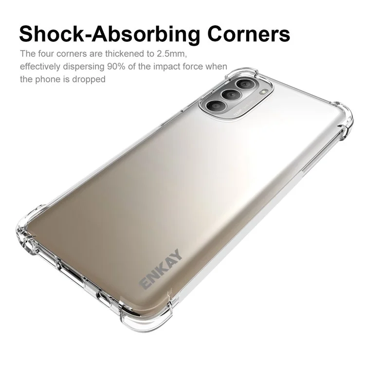 Enkay Hat Prince Pour Motorola Moto G Stylus 5G (2022) Corners Renforcé