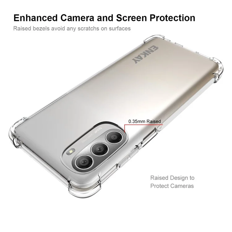 Enkay Hat Prince Pour Motorola Moto G Stylus 5G (2022) Corners Renforcé