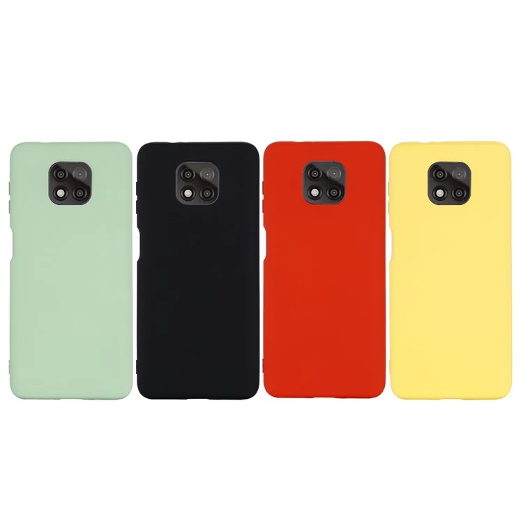 Per Motorola Moto G Power (2021) Custodia per telefono in silicone liquido antiurto Protective Cover con cinturino - Nero