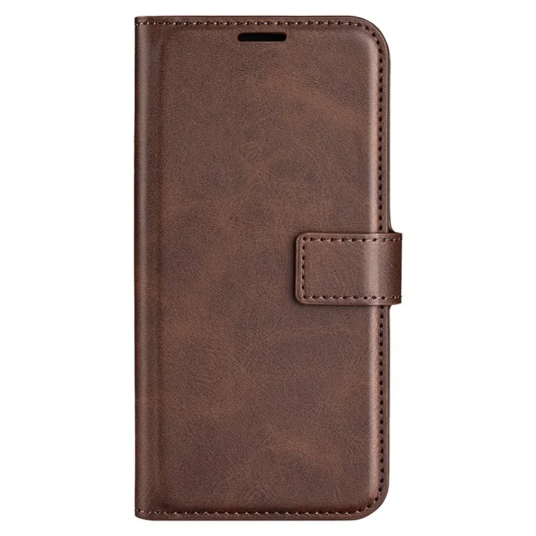 Per Motorola Moto G52 4G/G82 Guscio Protettivo 5g, Funzione di Copertura in Pelle PU Testurizzata Funzione di Chiusura Magnetica Flip Whaget Case - Marrone