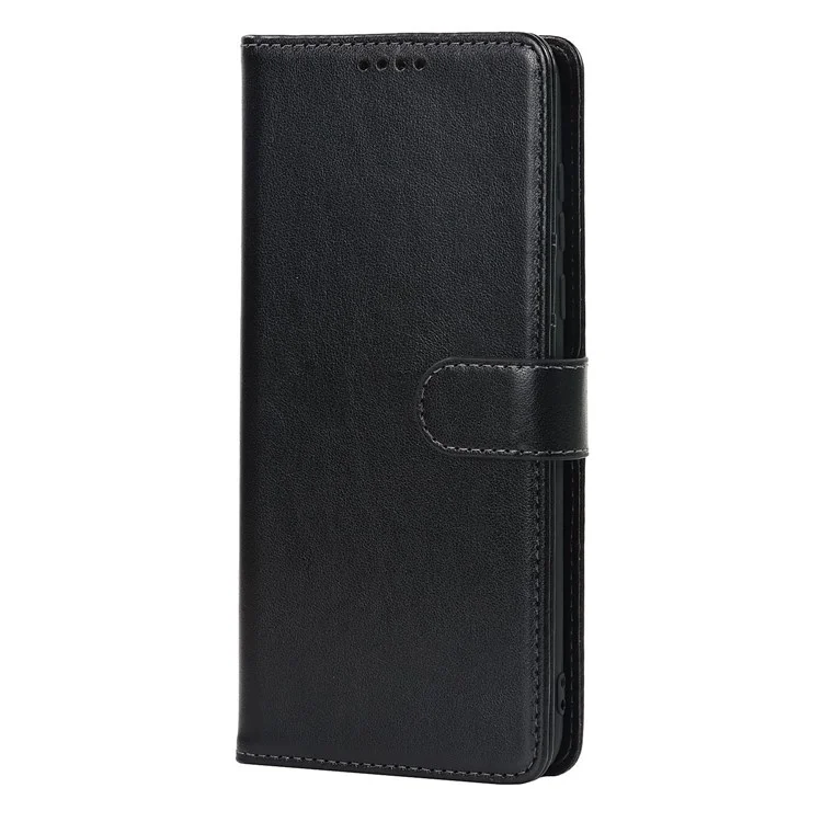 Para Motorola Moto G Power (2022) R61 TEXTURA COMENCIDO CEANTE PU PU CAPA DE CAPA DE CAPA RECURTO DE FELIZENAÇÃO DE FELIZE - Preto