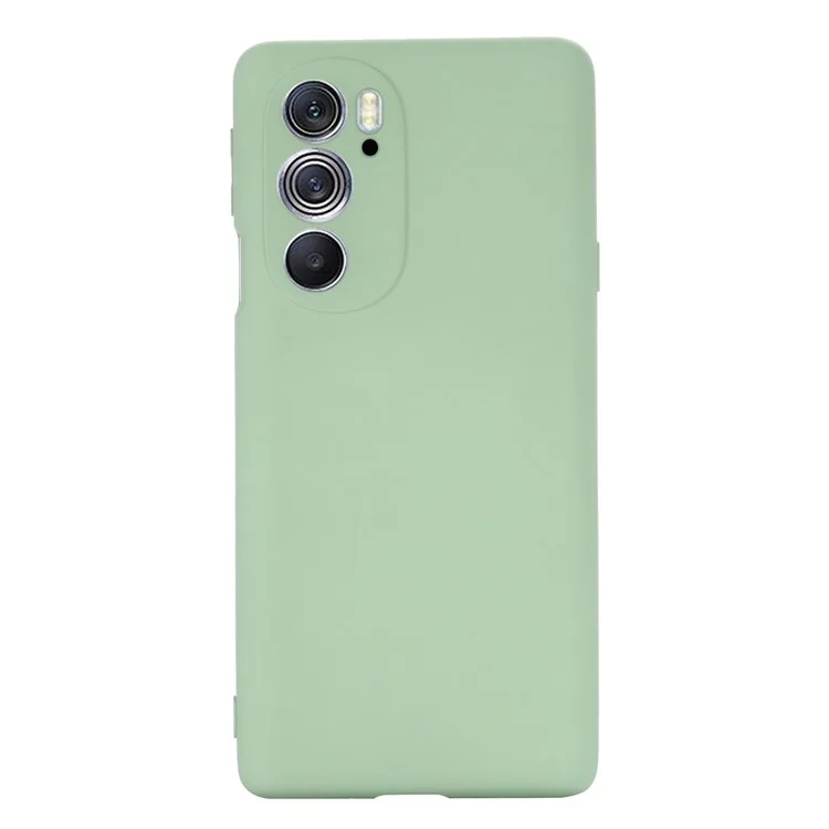 Pour Motorola Edge X30 MODE MICHOFIBER LIGNEMENT DE TÉLÉPHONE ARRIÈRE PRÉTOTER - Vert