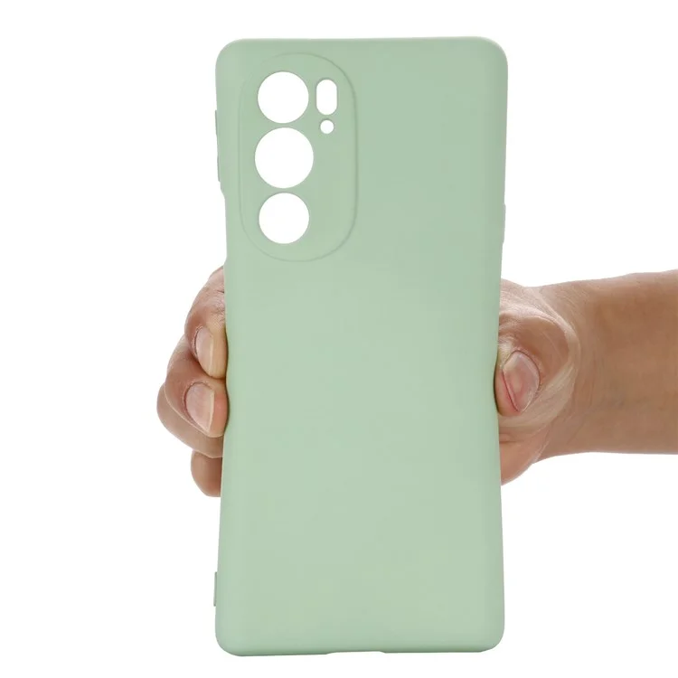 Pour Motorola Edge X30 MODE MICHOFIBER LIGNEMENT DE TÉLÉPHONE ARRIÈRE PRÉTOTER - Vert