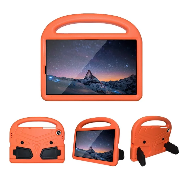 Para Lenovo Tab M10 HD Gen 2 X306 Sparrow Style Shock -profle Tablet Case Cubierta Protectora Con Mango Portátil - Naranja