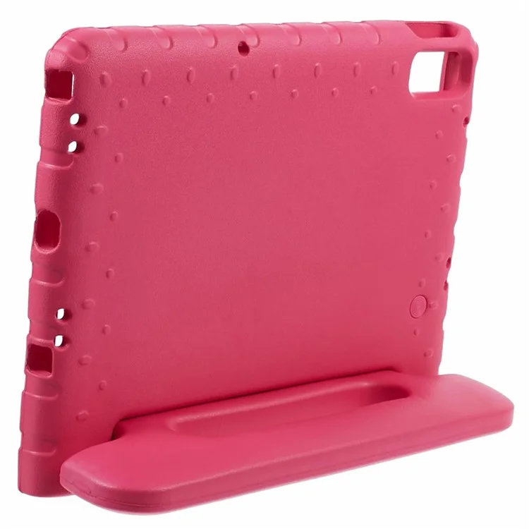 Per Lenovo Tab M10 Plus (3a generazione) / Tab M10 5G EVA Custodia per tablet Maniglia portatile Supporto per cavalletto - Rosa