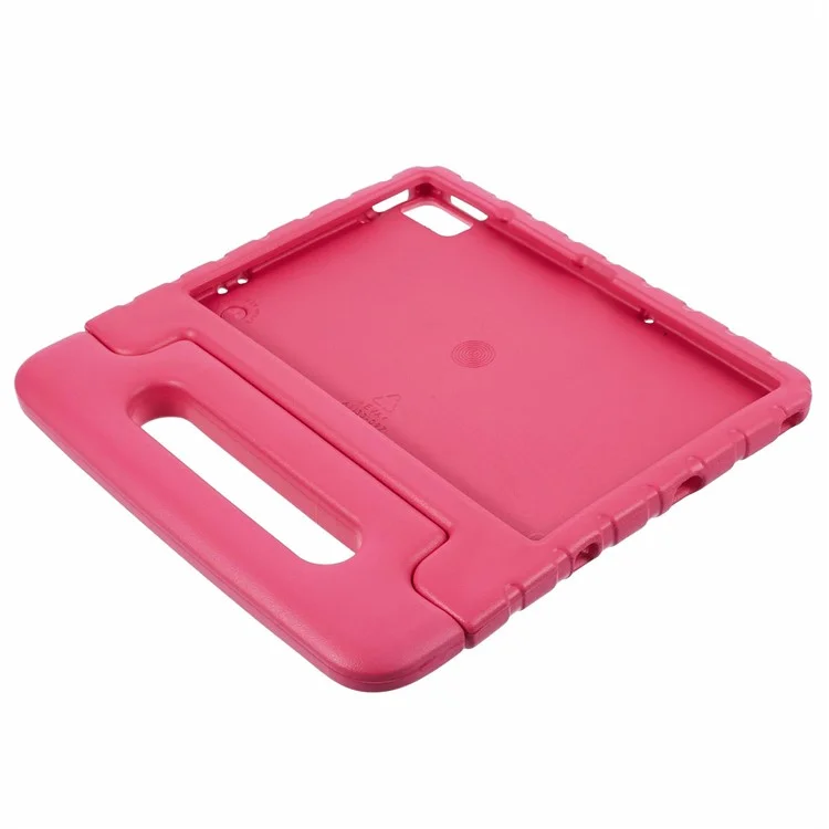 Per Lenovo Tab M10 Plus (3a generazione) / Tab M10 5G EVA Custodia per tablet Maniglia portatile Supporto per cavalletto - Rosa