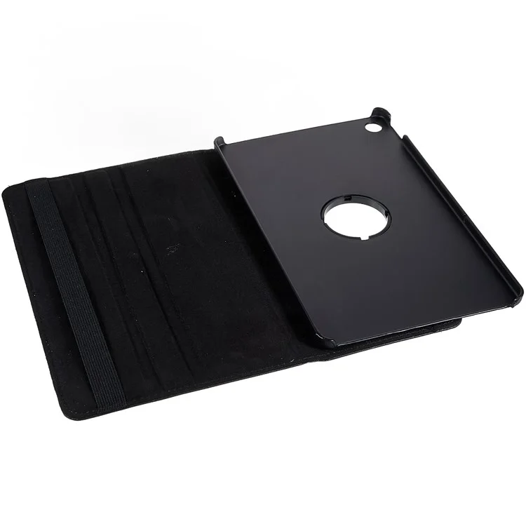 Pour Lenovo Tab M10 Plus (3ème génération) / Xiaoxin Pad 2022 10.6 pouces 125F / 128F Étui en cuir pour tablette Housse de protection rotative à 360 degrés avec support en position horizontale/verticale - Noir