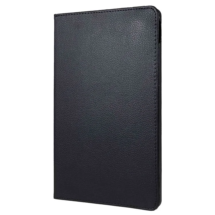 Para Lenovo Tab M10 Plus (Gen 3) 10.6 Pulgadas 125F/128F Caso De Tableta De Cuero 360 Grados Cubierta Protectora A Prueba De Choque Con Soporte Horizontal/vertical De Vista Vertical - Negro