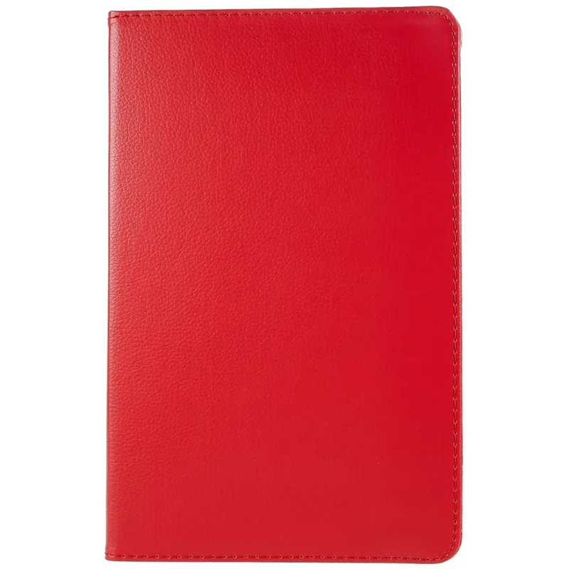 For Lenovo Tab M10 Plus (3rd Gen) / Xiaoxin Pad 2022 10.6 inch 125F / 128F Leather Tablet Case Rotating Stand Cover - Red
