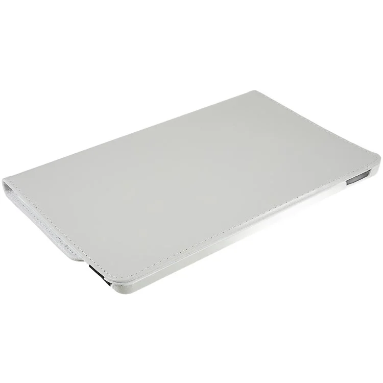 Für Lenovo Tab M10 Plus (3. Generation) / Xiaoxin Pad 2022 10.6 Zoll 125F / 128F Leder-Tablet-Hülle 360-Grad-Drehung Stoßfeste Schutzhülle mit Horizontal- / Vertikalansichtsständer - Weiß