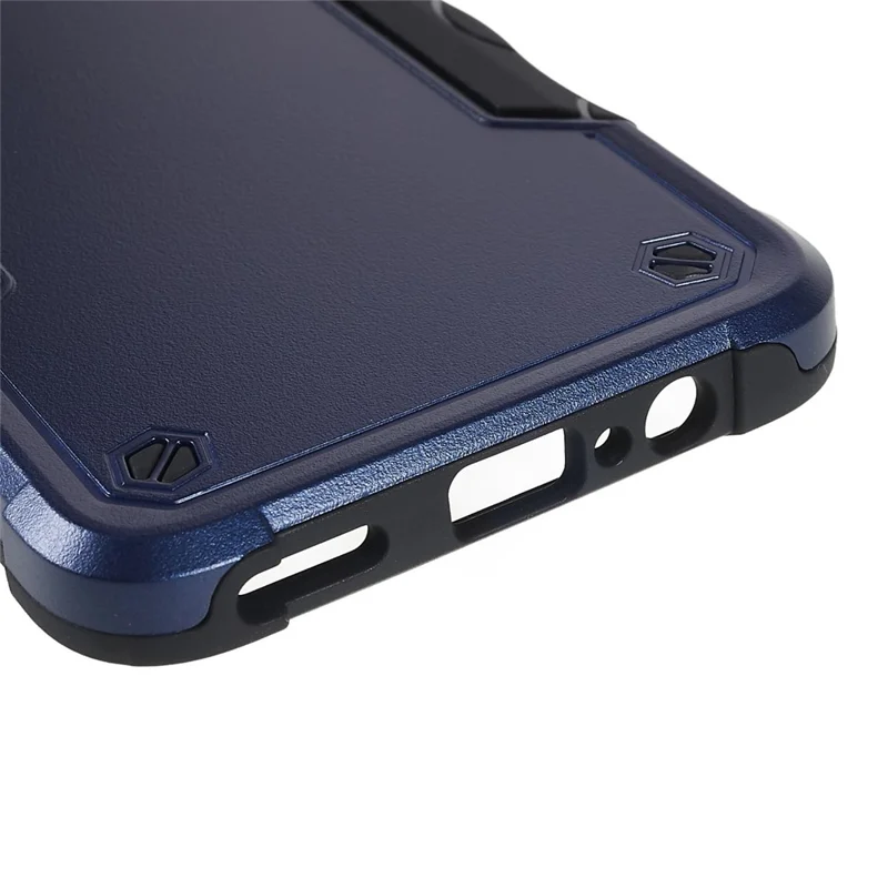 For Motorola Moto G52 4G / G82 5G Case Anti-Scratch PC Back Soft TPU Bumper Protective Cover - Blue
