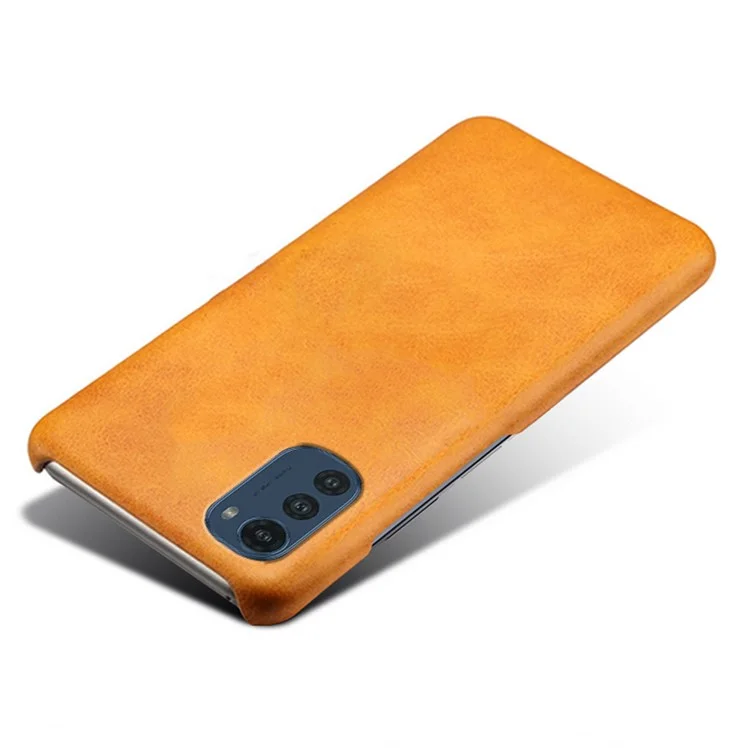 Pour Motorola Moto E32, Couverture de Téléphone Portable à Étalage - Orange