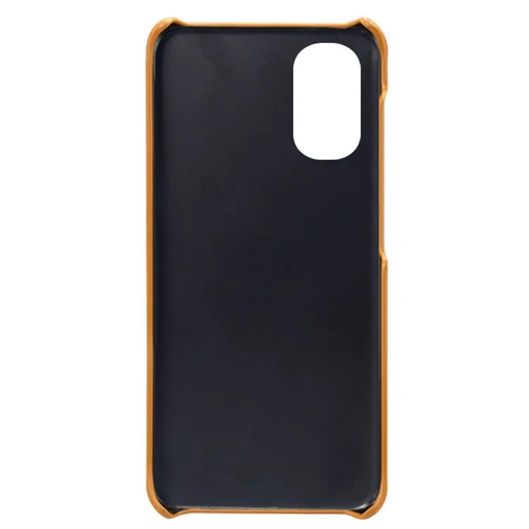 Pour Motorola Moto E32, Couverture de Téléphone Portable à Étalage - Orange