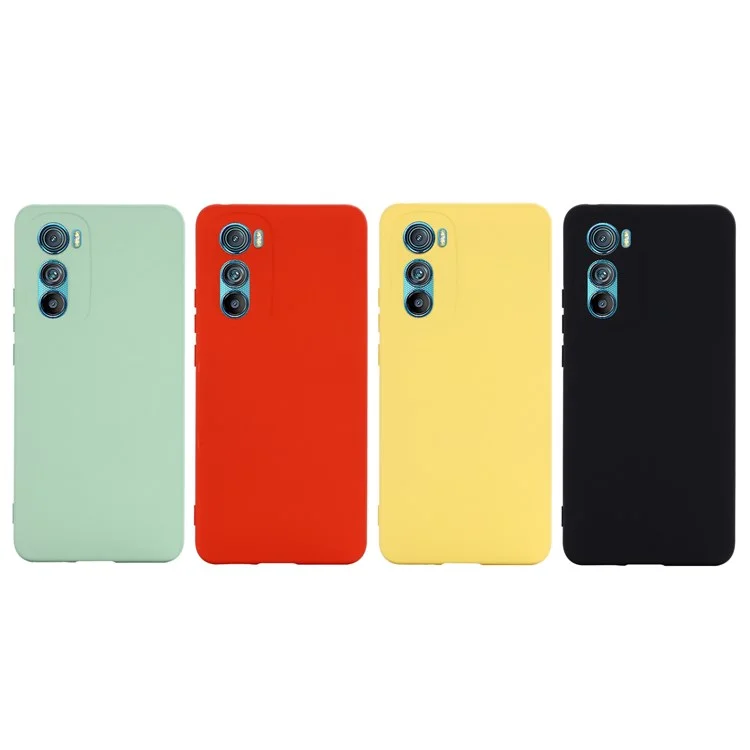 Para o Motorola Edge 30 5G, Capa Protetora de Telefone Antichoque de Silicone Líquido, Revestimento de Microfibra Macio, Almofada Amortecedora à Prova de Arranhões - Preta