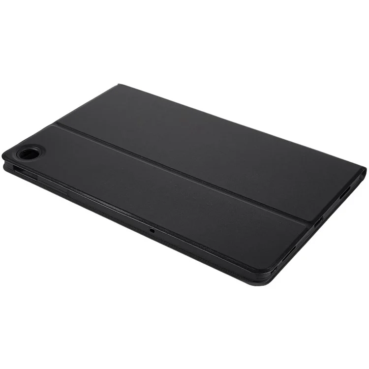 Étui de protection en cuir PU anti-choc pour Lenovo Tab M10 Plus (3e génération) / Xiaoxin Pad 2022 10.6 pouces, support réglable Couvercle de protection anti-rayures pour tablette - Noir