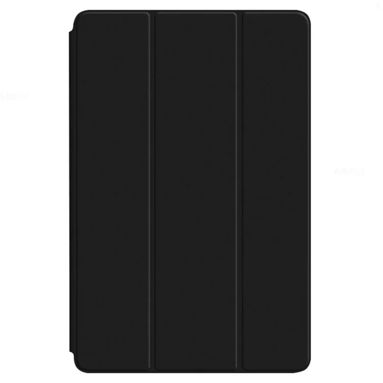 Pour Lenovo Tab M10 Plus (3e génération) / Xiaoxin Pad 2022 Étui de protection en cuir PU + TPU résistant aux rayures et aux chocs de 10,6 pouces à support tripartite - Noir