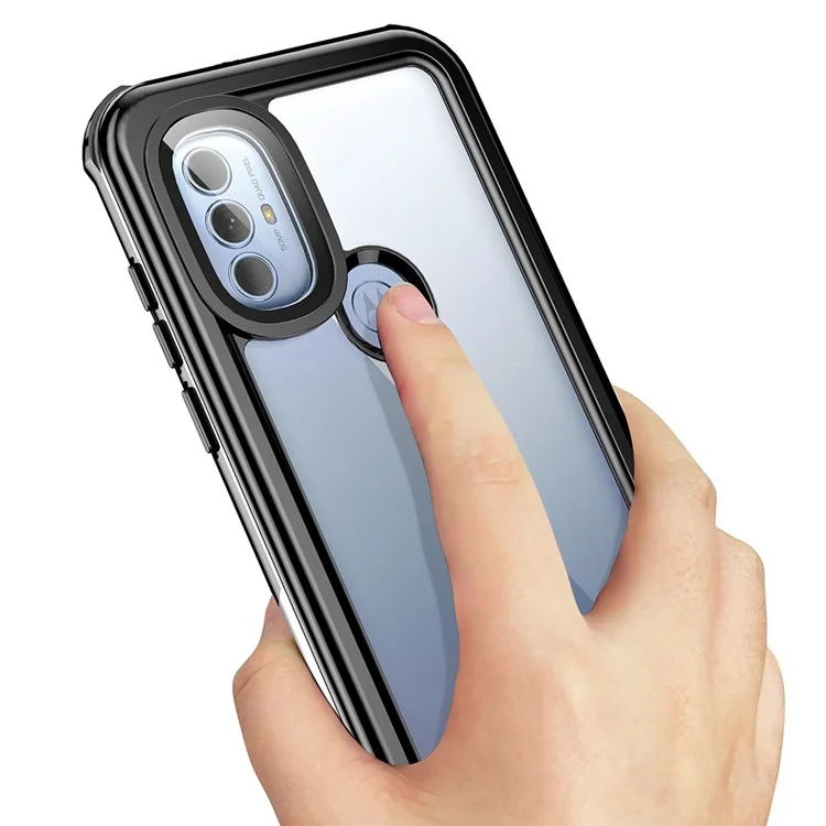 Per Motorola Moto G Power (2022) Custodia multifunzione IP68 Waterproof Phone Case Shockproof Full Protection Phone Cover