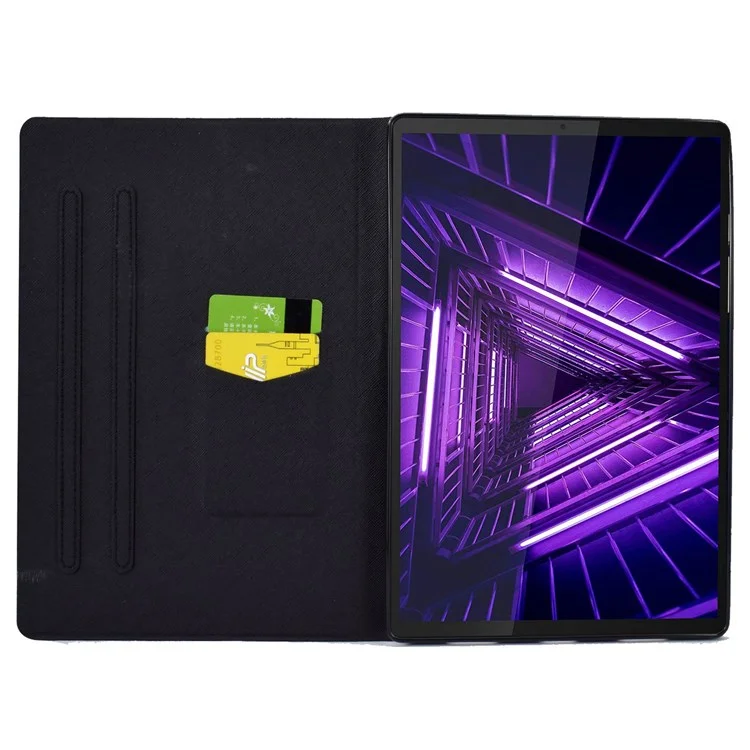 Custodia Protettiva Per Lenovo Tab M10 Plus (gen 3) Copertina in Pelle di Tablet da Stampa Modello Con Slot di Carta - Emozione