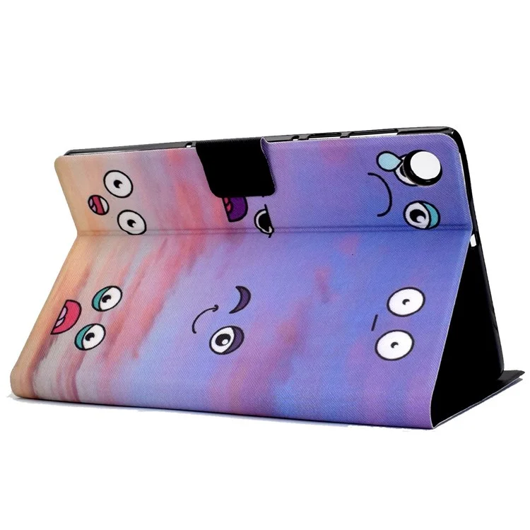 Custodia Protettiva Per Lenovo Tab M10 Plus (gen 3) Copertina in Pelle di Tablet da Stampa Modello Con Slot di Carta - Emozione