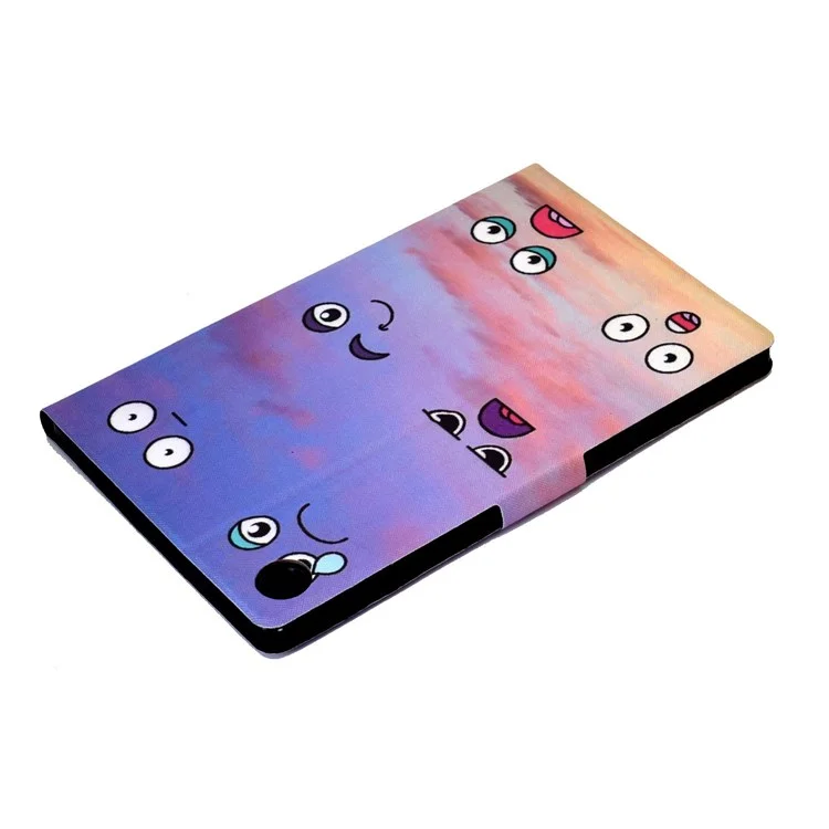 Custodia Protettiva Per Lenovo Tab M10 Plus (gen 3) Copertina in Pelle di Tablet da Stampa Modello Con Slot di Carta - Emozione