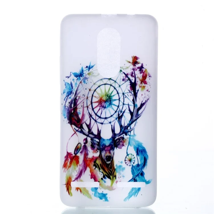 Luminous Glow TPU Cell Phone Case for Lenovo K6 - Dreamcatcher and Butterflies