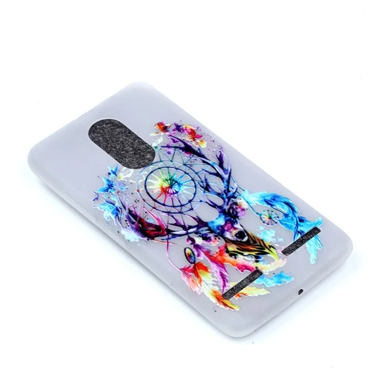 Luminous Glow TPU Cell Phone Case for Lenovo K6 - Dreamcatcher and Butterflies