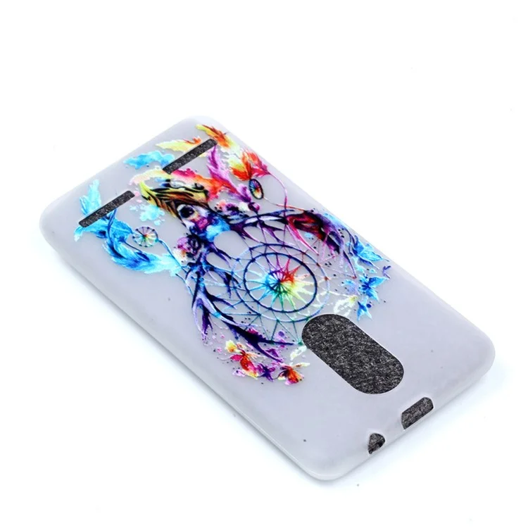 Luminous Glow TPU Cell Phone Case for Lenovo K6 - Dreamcatcher and Butterflies
