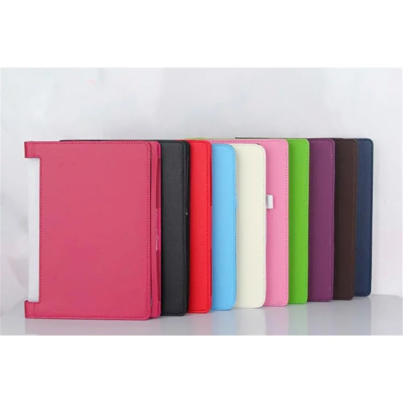 For Lenovo Yoga Tab 3 10 (10.1-inch) Lychee Texture PU Leather Folio Case - Green