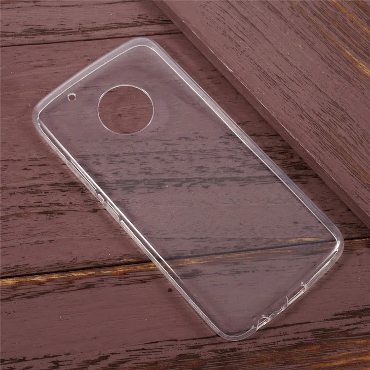 Ultrathin Clear Soft TPU Cell Phone Case for Motorola Moto G5 Plus - Transparent